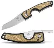 Produktbild Les Fines Lames Zigarrenmesser Le Petit Brass Leaves II