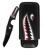 Produktbild Les Fines Lames Le Petit Flying Tigers Set - Zigarrenmesser & Case - Limited Edition