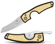 Produktbild Les Fines Lames Zigarrenmesser Le Petit Gold Arabesque