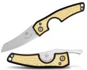 Produktbild Les Fines Lames Zigarrenmesser Le Petit Gold Arabesque