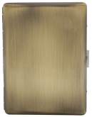 Produktbild Zigarettenetui Pearl Metall messingfarben 100mm-9er - 04626-31
