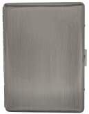Produktbild Zigarettenetui Pearl Metall silberfarben 100mm-9er - 04726-81