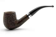 Savinelli Minerva Rustic 606 Pfeife dunkelbraun Bent - Classic