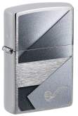 Produktbild Zippo Pfeifenfeuerzeug Metallic Sheet Metal chrom gebürstet - 60007811