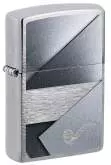 Produktbild Zippo Pfeifenfeuerzeug Metallic Sheet Metal chrom gebürstet - 60007811
