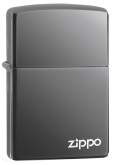 Produktbild Zippo Black Ice Basismodell mit Zippo Logo Gravur - 60001213