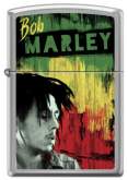 Produktbild Zippo Bob Marley Focused Chrom gebürstet mit Color Image Druck - 60007605