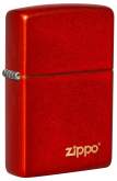 Produktbild Zippo Metallic Red Basismodell mit Zippo Logo - 60005762