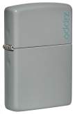 Produktbild Zippo Flat Gray Basismodell Grau mit Zippo Logo - 60005760
