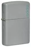 Produktbild Zippo Flat Gray Basismodell Grau mit Zippo Logo - 60005760