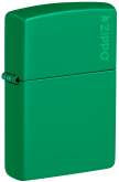 Produktbild Zippo Golf Green Matte Basismodell grün matt mit Zippo Logo - 60006628