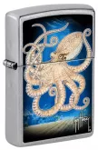 Produktbild Zippo Guy Harvey Octopus Chrom mit Color Druck - 60007469