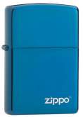 Produktbild Zippo High Polish Blue Basismodell Sapphire blau mit Zippo Logo - 60001579