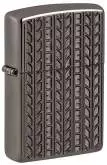 Produktbild Zippo Geometric Muster Armor Case Black Ice mit Tiefen-Gravur - 60007509