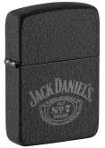 Produktbild Zippo Jack Daniels No. 7 Black Crackle 1941 Replica Laser Gravur - 60007530