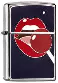 Produktbild Zippo Lollipop Navy Chrome Marine mit Emblem - 2008031