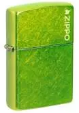 Produktbild Zippo Lurid Basismodell grün mit Zippo Logo - 60007631