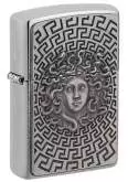 Produktbild Zippo Medusa Chrom gebürstet mit Emblem - 2008151