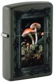 Produktbild Zippo Mushroom Picture Green Matte mit Color Image Druck - 60007539