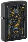 Produktbild Zippo Mythological Anubis schwarz matt mit Color Image - 60007221