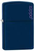 Produktbild Zippo Navy Blue Matte Basismodell Marineblau matt mit Zippo Logo - 60001569