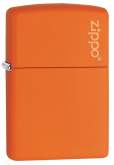 Produktbild Zippo Orange Matte Basismodell orange matt mit Zippo Logo - 60001268