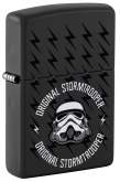 Produktbild Zippo Original Stormtrooper Helm und Blitze schwarz matt - 60007765