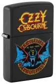 Produktbild Zippo Ozzy Osbourne Bat Fledermaus schwarz matt - 60007726