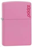 Produktbild Zippo Pink Matte Basismodell pink matt mit Zippo Logo - 60001206