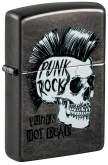 Produktbild Zippo Punk Rock Skull grau mit Color Image Druck - 60006559