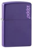 Produktbild Zippo Purple Matte Basismodell lila matt mit Zippo Logo - 60005221