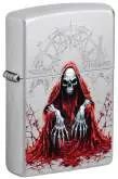 Produktbild Zippo Reaper Skull Chrom satiniert mit Laser & Color Image Druck - 60007576