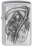 Produktbild Zippo Reapers Curse Skull Chrom mit Metall Emblem - 2000856
