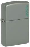Produktbild Zippo Sage Basismodell salbeifarben mit Logo - 60006255