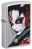 Produktbild Zippo Samurai Woman Chrom satin mit Color Image Druck - 60007516