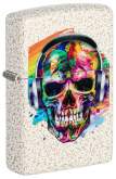 Produktbild Zippo Skull Headphones Design Mercury Glas mit Color Image Druck - 60006144