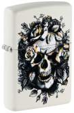 Produktbild Zippo Skull and Roses weiß matt mit Color Image Druck - 60007019