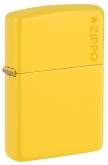 Produktbild Zippo Sunflower gelb Basismodell mit Zippo Logo - 60007102