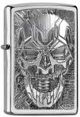 Produktbild Zippo Trick Technik Skull mit Metall Emblem - 2007759
