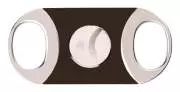 Produktbild Zigarrencutter oval Bicolor Gun-Chrom für 22mm Schnitt