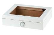 Produktbild Angelo Humidor weiß Sichtfenster klein