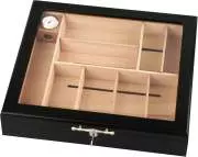 Produktbild Angelo Gastrohumidor schwarz - Thekenhumidor für ca. 75 Zigarren