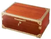 Produktbild Angelo Humidor Massivholz mit Messingverzierung Premium