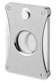 Bild zu Caseti Doppelklingen Zigarrenabschneider Cutter Chrom satin Ring 56 / 22mm Schnitt