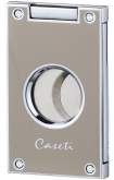Produktbild Caseti Zigarrenabschneider Doppelklingen Cutter grau-beige Ring 56 / 22mm Schnitt