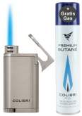 Produktbild Colibri Belmont II gunmetal Feuerzeug 1-fach Jet Flamme