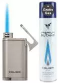 Produktbild Colibri Belmont II gunmetal Feuerzeug 1-fach Jet Flamme