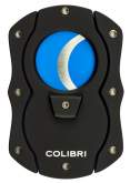 Produktbild Colibri Cut schwarz-blau Zigarrenschneider mit silikonbeschichteten Klingen