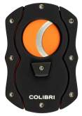 Produktbild Colibri Cut schwarz-orange Zigarrenschneider mit silikonbeschichteten Klingen