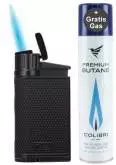 Produktbild Colibri Evo schwarz Feuerzeug 1-fach Jet-Flamme